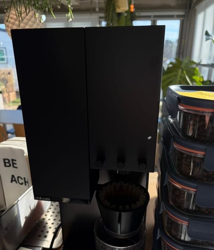 비치스커피를 엑스블룸으로 추출하기